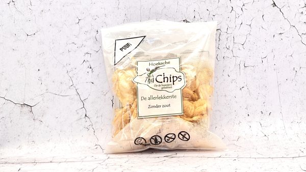Hoeksche chips puur (zoutloos)