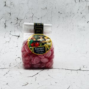 Kersen zuurtjes, de nostalgische snoeppot