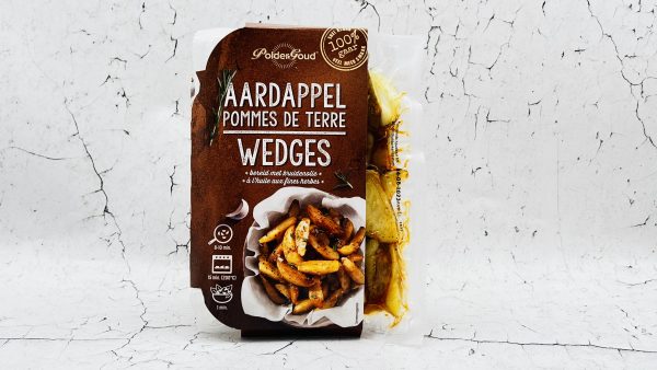 Aardappel wedges, 450gr