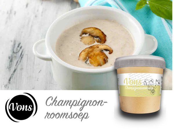 Champignonroomsoep, 0,5L