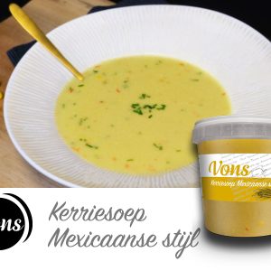 Kerriesoep Mexicaanse stijl, 0,5L