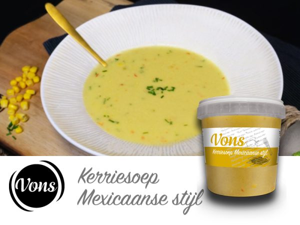 Kerriesoep Mexicaanse stijl, 0,5L